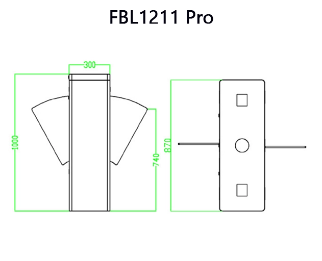 ขนาด FBL1200Pro