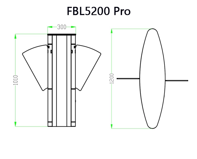 ขนาด FBL5200Pro