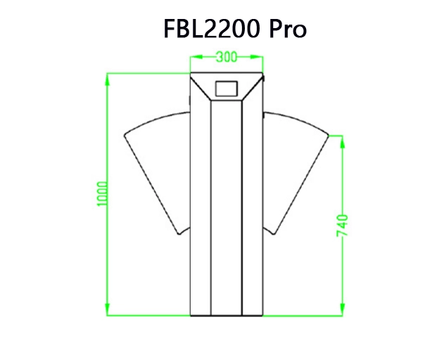 ขนาด FBL2200Pro