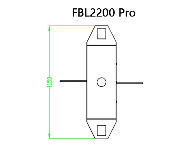 ขนาด FBL2200Pro