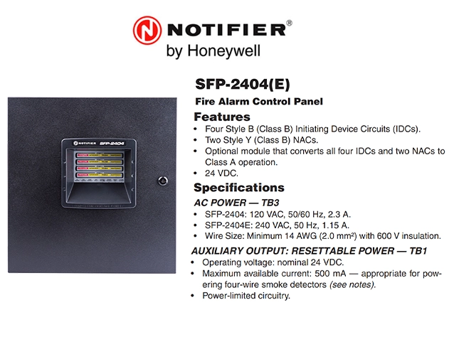 Specification SFP-2404