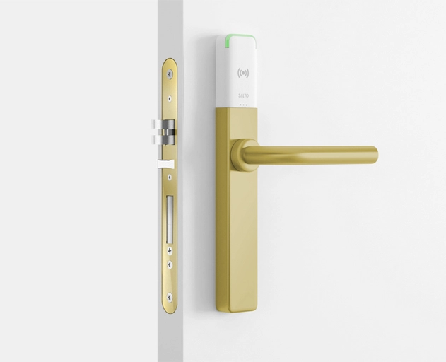 สีทอง XS4 One ครอบสีขาว