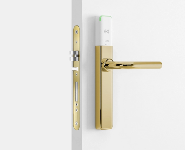 สีทองเงา XS4 One ครอบสีขาว